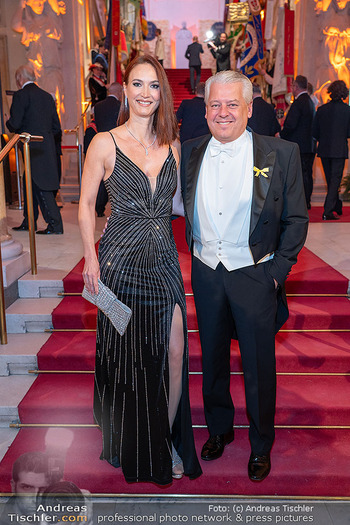 Ball der Wiener Wirtschaft - Hofburg, Wien - Fr 30.01.2026 - Krystina SCHREIBER, Hans ARSENOVIC12