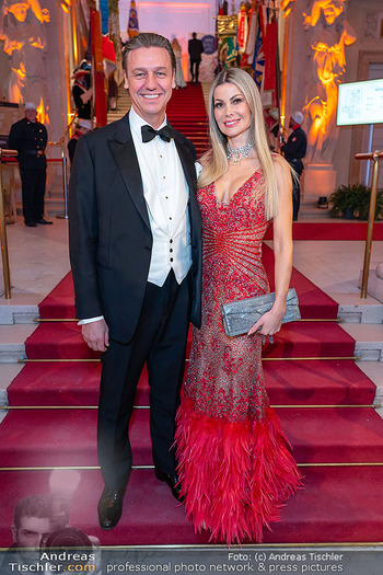 Ball der Wiener Wirtschaft - Hofburg, Wien - Fr 30.01.2026 - Rene Otto und Carmen KNOR22