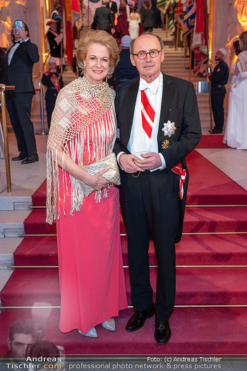 Ball der Wiener Wirtschaft - Hofburg, Wien - Fr 30.01.2026 - Christa WALDHEIM-KARAS, Othmar KARAS26