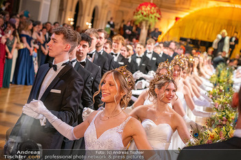 25. Grazer Opernredoute - Grazer Oper - Sa 31.01.2026 - Balleröffnung Tanzpaare Eröffnungskomitee Debütanten tanzen B127