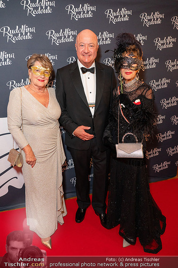 Rudolfina Redoute - Hofburg, Wien - Mo 16.02.2026 - Christian STOCKER mit Ehefrau Gerda, Ingrid KOROSEC45