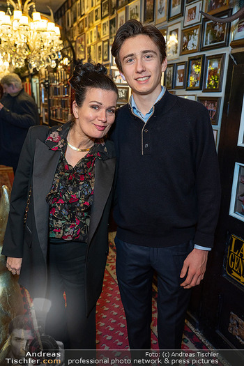 Heringsschmaus - Marchfelderhof - Di 17.02.2026 - Barbara HELFGOTT mit Sohn Raphael44