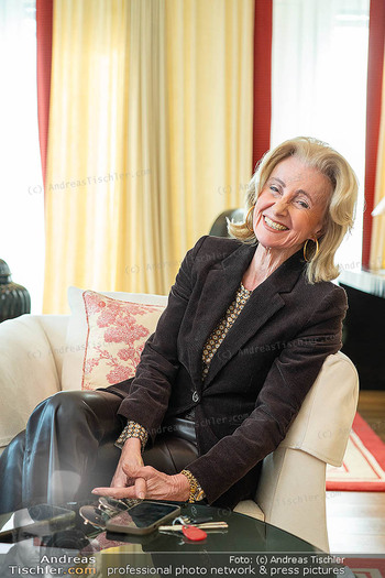 Interview Elisabeth Gürtler (Sperrfrist) - Hotel Sacher, Wien - Mo 23.02.2026 - Elisabeth GÜRTLER (Portrait)2