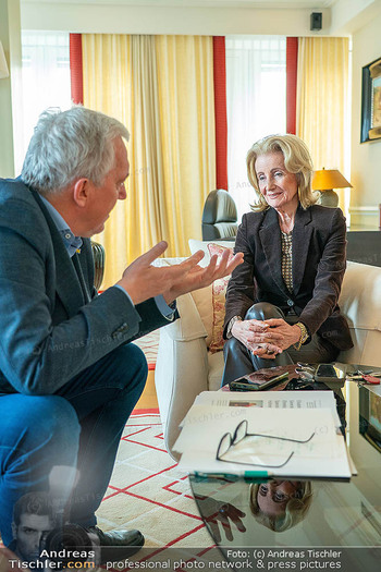 Interview Elisabeth Gürtler (Sperrfrist) - Hotel Sacher, Wien - Mo 23.02.2026 - Elisabeth GÜRTLER5