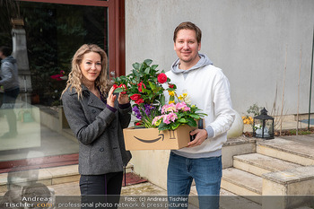 Frühling bei Simone Lugner - Lugner Villa, Wien - Mo 02.03.2026 - Simone LUGNER, Clemens TRISCHLER4