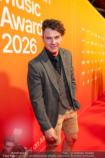 Amadeus Austtrian Music Awards 2025 - Marx Halle, Wien - Fr 06.03.2026 - Chris STEGER18