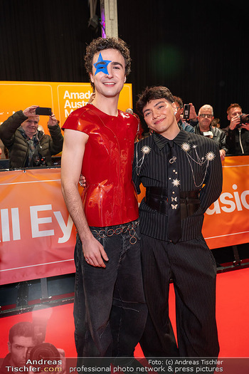 Amadeus Austtrian Music Awards 2025 - Marx Halle, Wien - Fr 06.03.2026 - COSMO (Benjamin GEDEON), JJ (Johannes PIETSCH), SongContest Teil48