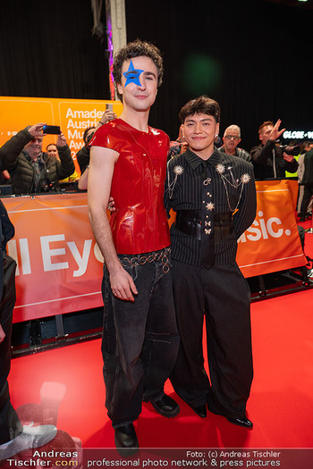 Amadeus Austtrian Music Awards 2025 - Marx Halle, Wien - Fr 06.03.2026 - COSMO (Benjamin GEDEON), JJ (Johannes PIETSCH), SongContest Teil49