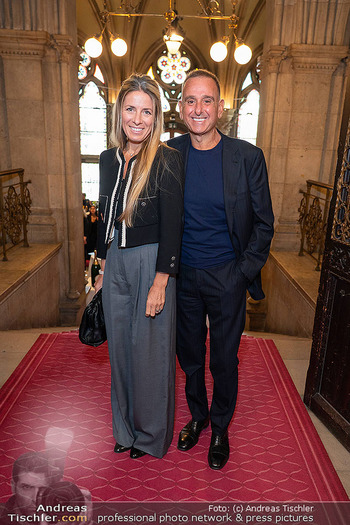 Falstaff Restaurant Guide - Rathaus, Wien - Mo 09.03.2026 - Fabio GIACOBELLO mit Ehefrau Jana12