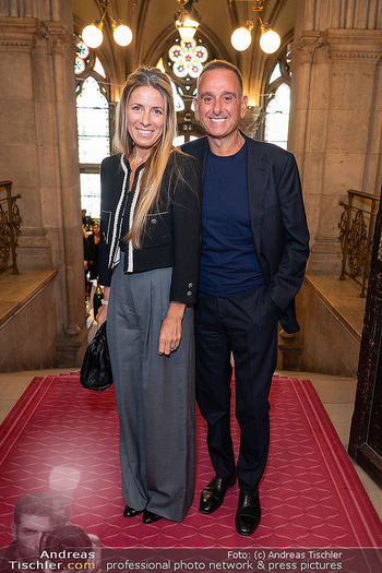 Falstaff Restaurant Guide - Rathaus, Wien - Mo 09.03.2026 - Fabio GIACOBELLO mit Ehefrau Jana13