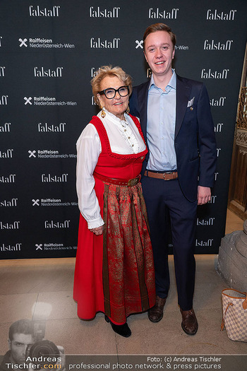 Falstaff Restaurant Guide - Rathaus, Wien - Mo 09.03.2026 - Rosi SCHIPFLINGER mit Enkelsohn Alexander46