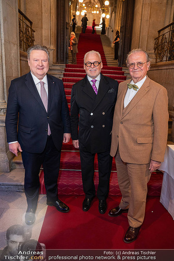 Falstaff Restaurant Guide - Rathaus, Wien - Mo 09.03.2026 - Michael LUDWIG, Wolfgang ROSAM, Hans-Peter SPAK95