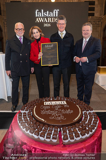 Falstaff Restaurant Guide - Rathaus, Wien - Mo 09.03.2026 - Wolfgang ROSAM, Alexandra WINKLER, Georg GÜRTLER, Michael LUDWI179