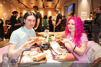 Tasting-Party Big Arch - McDonalds MaHi, Wien - Do 12.03.2026 - Lea NECKEL, Eiji DELUCA2
