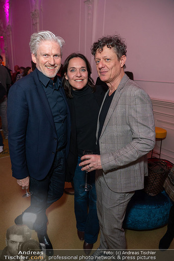 Andie Gabauer Bühnenjubiläum - Vienna Ballhaus, Wien - Di 17.03.2026 - Eva PÖLZL mit Freund Alfred, Christoph WALTENBERGER2