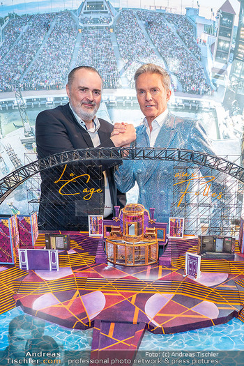 Mörbisch PK - Champions Sports Bar Marriott Hotel, Wien - Do 19.03.2026 - Alfons HAIDER, Hans-Peter DOSKOZIL mit Bühnenbild32