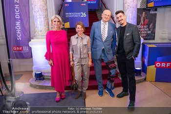 ORF III Programmhöhepunkte 2026 - Ronacher, Wien - Mo 23.03.2026 - Kathrin ZIERHUT, Peter SCHÃBER, Kristina SPRENGER, Lukas MAIERH8