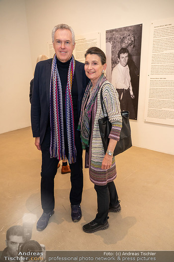Wiedereröffnung und Nitsch Ausstellung - Wiener Aktionismus Museum - Di 24.03.2026 - Christoph THUN-HOHENSTEIN mit Ehefrau Karin53