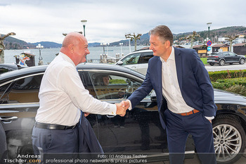 ATOS Gipfelgespräche mit BK Stocker - Schlosshotel Velden - Fr 27.03.2026 - Christian STOCKER, Gerald GERSTBAUER13