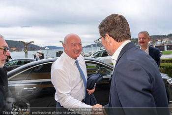 ATOS Gipfelgespräche mit BK Stocker - Schlosshotel Velden - Fr 27.03.2026 - Christian STOCKER, Karl-Theodor ZU GUTTENBERG14
