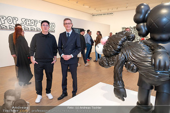 Kaws Ausstellungseröffnung - Albertina Modern und Albertina, Wien - Do 02.04.2026 - Brian DONNELLY (KAWS), Ralph GLEIS24