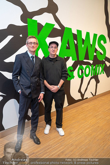 Kaws Ausstellungseröffnung - Albertina Modern und Albertina, Wien - Do 02.04.2026 - Brian DONNELLY (KAWS), Ralph GLEIS28