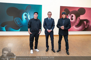 Kaws Ausstellungseröffnung - Albertina Modern und Albertina, Wien - Do 02.04.2026 - Brian DONNELLY (KAWS), Ralph GLEIS, Gottfried HELNWEIN34