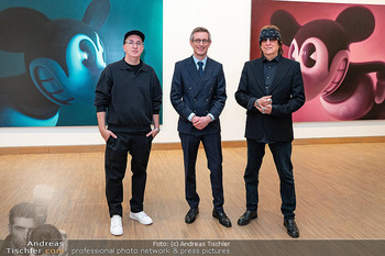 Kaws Ausstellungseröffnung - Albertina Modern und Albertina, Wien - Do 02.04.2026 - Brian DONNELLY (KAWS), Ralph GLEIS, Gottfried HELNWEIN35