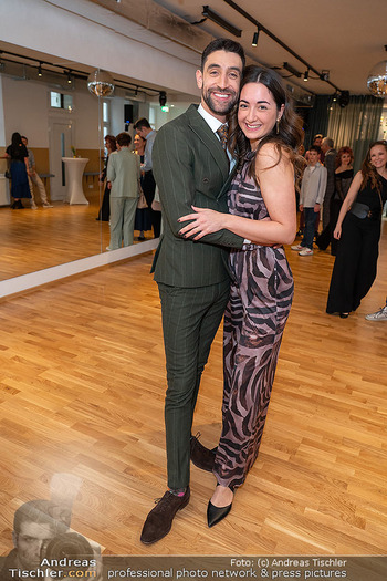 Eröffnung - Tanzschule Dimitar Stefanin, Wien - Sa 11.04.2026 - Dimitar STEFANIN mit Freundin Suzanne KHALILI12
