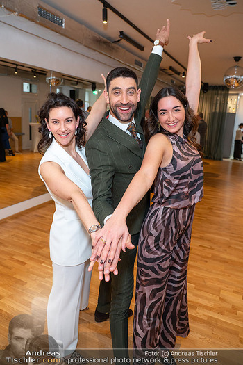 Eröffnung - Tanzschule Dimitar Stefanin, Wien - Sa 11.04.2026 - Dimitar STEFANIN mit Freundin Suzanne KHALILI, Alexandra SCHERIA17