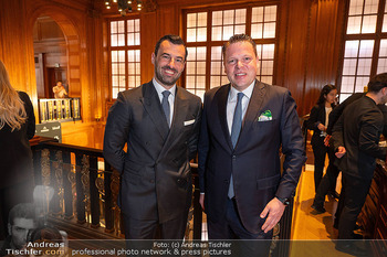 Falstaff Hotel Guide Präsentation - Park Hyatt Hotel, Wien - Mo 13.04.2026 - Leonard CERNKO, Bastian BAUMANN7