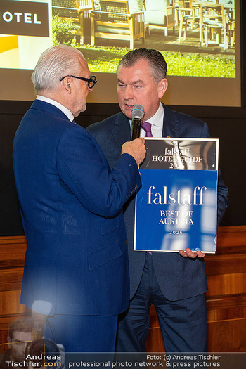 Falstaff Hotel Guide Präsentation - Park Hyatt Hotel, Wien - Mo 13.04.2026 - 134