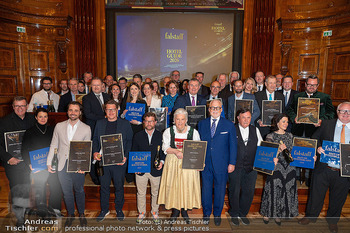 Falstaff Hotel Guide Präsentation - Park Hyatt Hotel, Wien - Mo 13.04.2026 - Gruppenfoto Preisträger172
