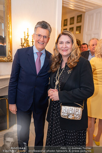 Privatempfang Birgit Sarata - Privatwohnung, Wien - Di 14.04.2026 - Barbara NOVAK, Georg GÜRTLER2