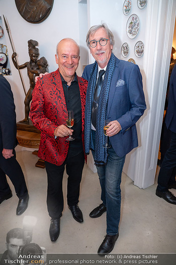 Privatempfang Birgit Sarata - Privatwohnung, Wien - Di 14.04.2026 - Andy LEE LANG, Manfred WABA11