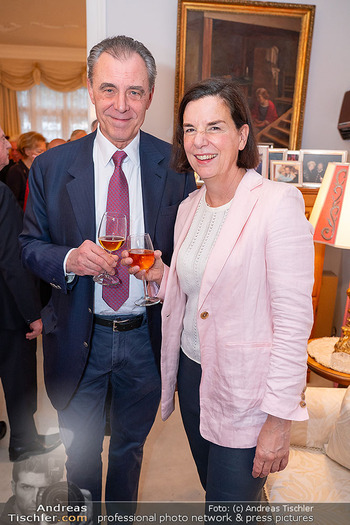 Privatempfang Birgit Sarata - Privatwohnung, Wien - Di 14.04.2026 - Eugen OTTO, Christiane WENCKHEIM12