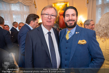 Privatempfang Birgit Sarata - Privatwohnung, Wien - Di 14.04.2026 - Peter SCHAIDER, Clemens UNTERREINER28