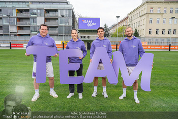 Team Milka Präsentation - Sport-Club Platz, Wien - Do 16.04.2026 - Viktoria SCHNADERBECK, Konrad LAIMER, Andi HERZOG, Jakob POKORNY27