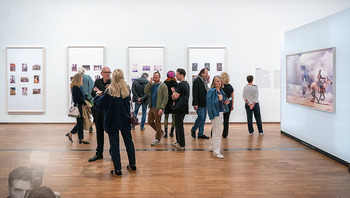 Ausstellungseröffnung Richard Prince - Albertina, Wien - Do 16.04.2026 - Ausstellung, Besucher, Kunst, Kunstliebhaber, Vernissage65