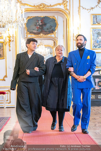ESC Empfang des Bundespräsidenten - Präsidentschaftskanzlei, Wien - Di 21.04.2026 - Conchita WURST (Thomas NEUWIRTH), JJ (Johannes PIETSCH), Mariann36