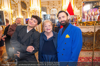 ESC Empfang des Bundespräsidenten - Präsidentschaftskanzlei, Wien - Di 21.04.2026 - Conchita WURST (Thomas NEUWIRTH), JJ (Johannes PIETSCH), Mariann50