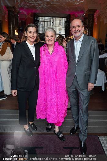 25 Jahre Restaurant Vestibül - Vestibül im Burgtheater, Wien - Di 21.04.2026 - Thomas DROZDA mit Ehefrau Isabella, Veronika DOPPLER72