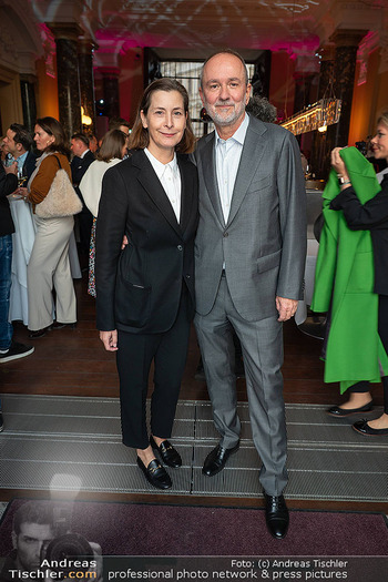 25 Jahre Restaurant Vestibül - Vestibül im Burgtheater, Wien - Di 21.04.2026 - Thomas DROZDA mit Ehefrau Isabella73