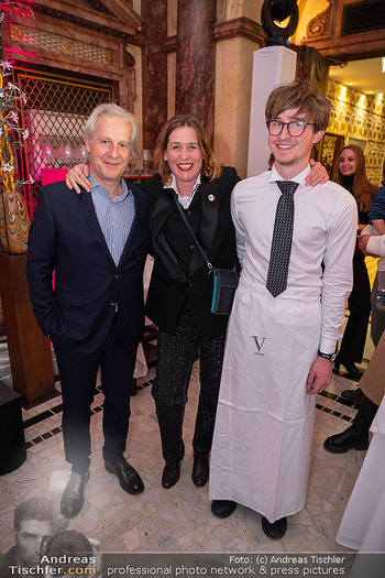 25 Jahre Restaurant Vestibül - Vestibül im Burgtheater, Wien - Di 21.04.2026 - Familie Stefan BACHMANN mit Ehefrau Melanie KRETSCHMANN, Sohn Ro126