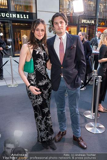 Boutique Opening - Jacob & Co Boutique Vienna - Mi 22.04.2026 - Eugenia VON HANNOVER mit Bruder Albert VON HANNOVER62