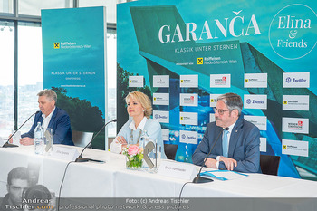Klassik unter Sternen PK - Raiffeisengebäude, Wien - Di 28.04.2026 - Elina GARANCA, Erwin HAMESEDER Podium, PK11