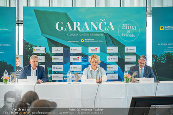 Klassik unter Sternen PK - Raiffeisengebäude, Wien - Di 28.04.2026 - Elina GARANCA, Erwin HAMESEDER Podium, PK13
