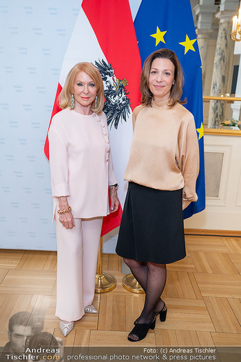 Goldenes Verdienstzeichen für Gerda Rogers - Haus des Sports, Wien - Mi 29.04.2026 - Gerda ROGERS, Eva WILDFELLNER11