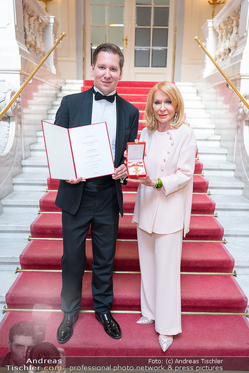 Goldenes Verdienstzeichen für Gerda Rogers - Haus des Sports, Wien - Mi 29.04.2026 - Gerda ROGERS, Clemens TRISCHLER16