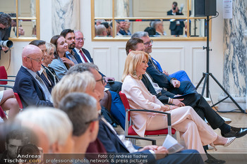 Goldenes Verdienstzeichen für Gerda Rogers - Haus des Sports, Wien - Mi 29.04.2026 - Gerda ROGERS, Clemens TRISCHLER63